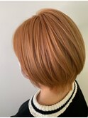ダブルブリーチアプリコットシースルーマッシュ20代30代40代