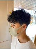 カット×メンズパーマ
