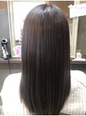 髪質改善ストレート