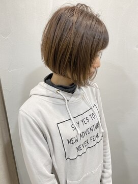 ヴィンス(vince) まるっとボブ × 艶color♪