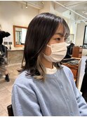 インナーカラー グレージュカラー Neolive capu町田店