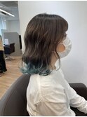 裾カラーボブ