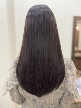 アトリエMAI 北千住 “髪質改善”艶髪チョコレートカラー #暗髪#艶感#ダークカラー