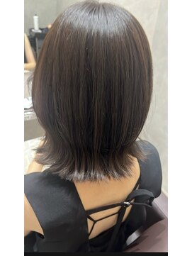 ロウ 町田(ROW) 韓国/モテベージュ/外はね