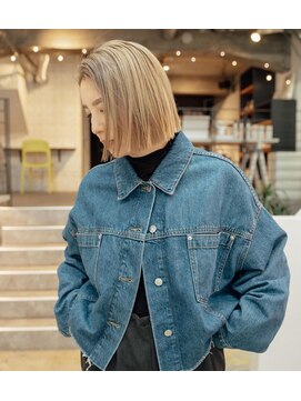 マーケット(MARKET) ミディアムボブ ベージュ
