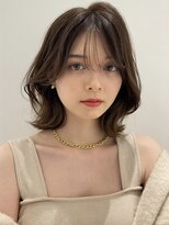 ジーナ 北千住ミルディス通り(Zina)&nbsp;透け感たっぷりボブ大人デザインカラー【Zina北千住ミルディス】