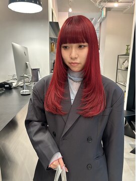 シータ(sheta) 【表参道sheta小林】レッドカラー　レッドブラウン