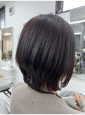 【gram】ショートボブ＿大人ボブ＿艶感カラーy
