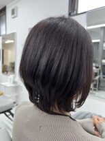 グラム 岡崎北店(gram)&nbsp;【gram】ショートボブ＿大人ボブ＿艶感カラーy