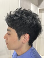 メレ 仙台(Mele)&nbsp;メンズベリーショートアッシュブラックダークアッシュ