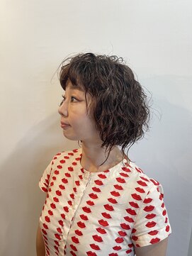 ピュアソウル(Pure Soul) 【カットで髪質改善】ニューヨークドライカット★パーマボブ