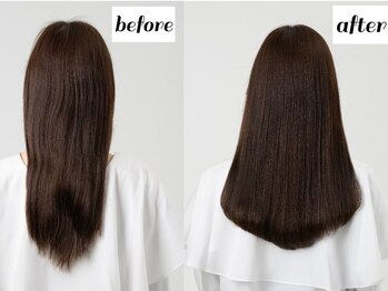 ヘアメンテ(Hairmainte)の写真/【カット税込み2900円】髪質改善ヘアオイル仕上げ♪思い立った時に行ける当日予約OKサロン。