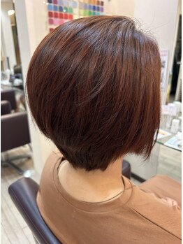フォーチューン Hair&Spa Fortuneの写真/お客様のお悩み、髪質に合わせたグレイカラーで、大人女性の理想スタイルが叶う♪ぜひご相談下さい◎