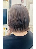 切りっぱなしボブ