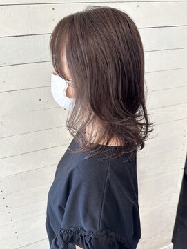 ルノン シェリー(LUNON cheliy) インナーカラー/ミルクティーベージュ/ブリーチカラー