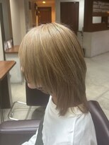 サロン クラッチ クリエイティブ コンセプト(salon CLUTCH creative concept)&nbsp;layer style × blond beige