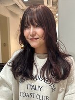 トレス(TRESS) 透明感カラー/レッドブラウン/赤み消しカラー/レイヤーカット