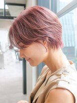 シオン(shion)&nbsp;ピンクヘアー透明感カラー小顔ピンクグレープフルーツ_39513