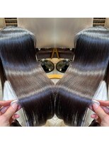 アース 飯能店(EARTH)&nbsp;ブルーブラック/髪質改善/縮毛矯正/髪質改善縮毛矯正/飯能