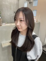 ヘアーサロン トランク(TRUNK) 赤み消しモカベージュ　ワンホンヘア