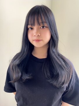 エクファ ヘア リゾート 大津 瀬田店(ex-fa hair resort) イメチェン/ホワイトブロンド/外ハネボブ/美髪/大津/瀬田