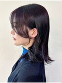 ミディアム韓国ヘア美髪顔周りレイヤー_ba541061