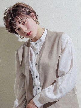 カナン(CANAAN) 10代20代 ショートマッシュ ハンサムショート くすみカラー