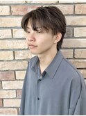 メンズセンターショートウルフ