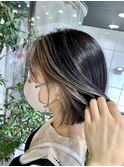 フェイスフレーミング　アッシュベージュ【立川/soell/水島】