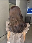 透明感カラー/髪質改善/ラベンダーベージュ