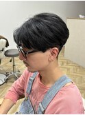 ショートセンターパート