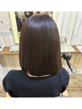 コージー リゾート バイ アンツ 茅ヶ崎駅前店(cozy resort by ANT'S) くびれヘア/アプリコットオレンジ/ハイライトカラー/茅ケ崎