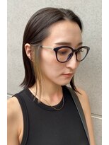 クリープ(Cleep) 大人ボブ インナーカラー/ダブルカラー/イヤリングカラー