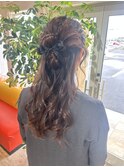結婚式ヘアアレンジ