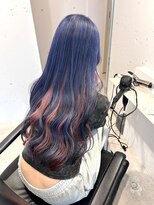 ティム(tim)&nbsp;アクアブルーxピンクカラー