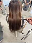 髪質改善ストレート