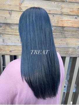 ブルーブラックカラー