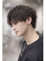 フルール(fleur)&nbsp;無造作ツイストスパイラル×ウルフショート