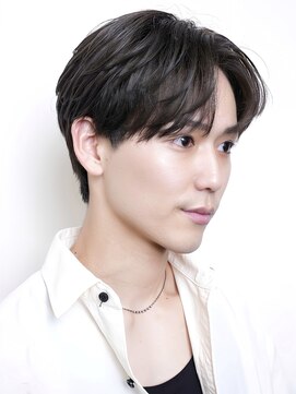 ミヤビ(MIYAVI) 爽やかショートセンターパート