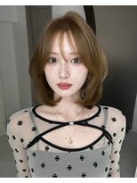 サンドイエナ 横浜店(sand yena)&nbsp;くびレイヤーエモージュ愛されショートボブ艶髪マッシュハンサム