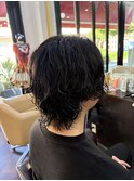サーフカール　メンズパーマ　佐世保