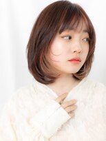 ドクターズ サロン ラブ(Dr's Salon LAB) 大人かわいいオンブレ内巻き丸みミディアムg古河10代20代30代