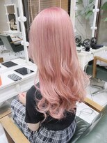 デイズ(days)&nbsp;ピンクベージュ透明感カラーロング