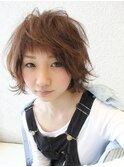 おしゃふわショートボブ
