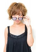 夏の日差しに溶け込むエンジェルボブ