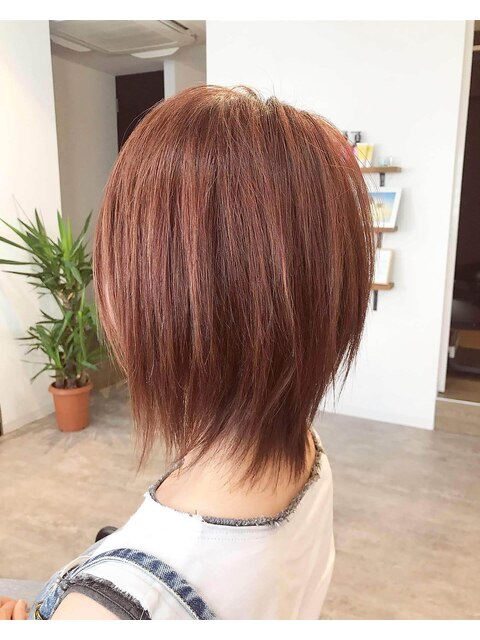 【HairLuananao】伸ばし中にも◎レイヤーショート　ショートヘア