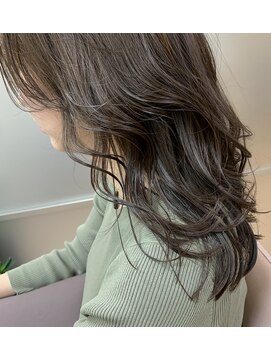 美容室かぐや姫 地毛風艶ブラウン／柔レイヤー