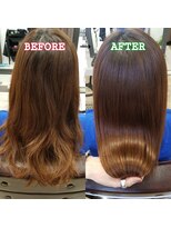 ルーミールーム(RoomieRoom)&nbsp;鶴園なおみ　の　髪質改善艶々美髪さらさらストレート