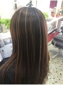 くっきりハイライト×ロングヘアー【別府/大分】