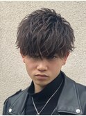 王道マッシュヘア